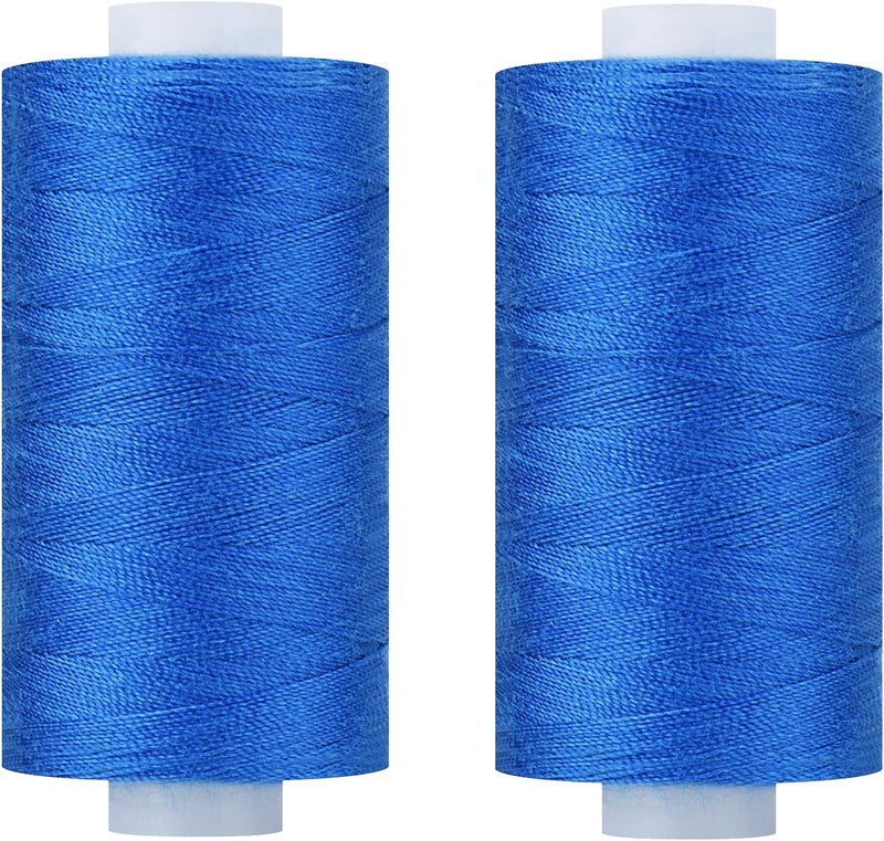 simthread All Purpose Thread Polyester 400Y Blue - Image 1